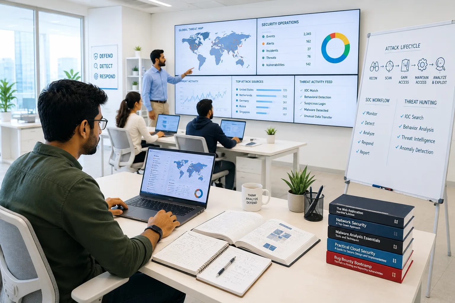 Advanced cybersecurity career training