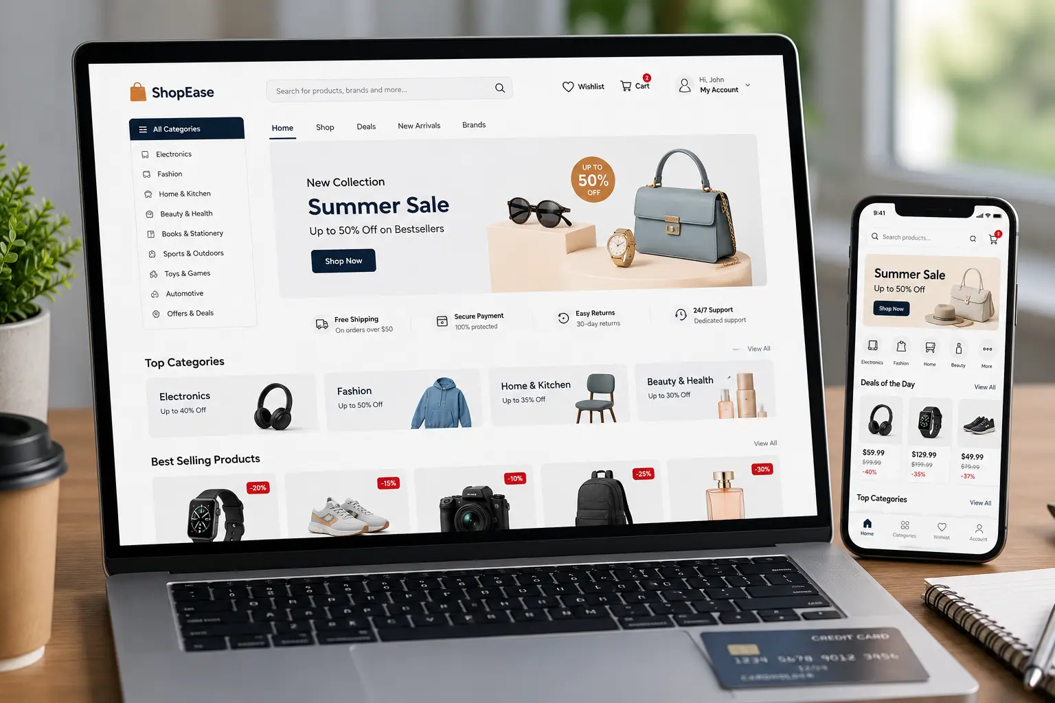E-Commerce Platform project